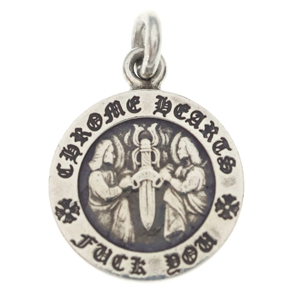 CHROME HEARTS(クロムハーツ) CHRM ANGL MDL V1 エンジェルメダルチャーム ペンダントトップ シルバーBCA229