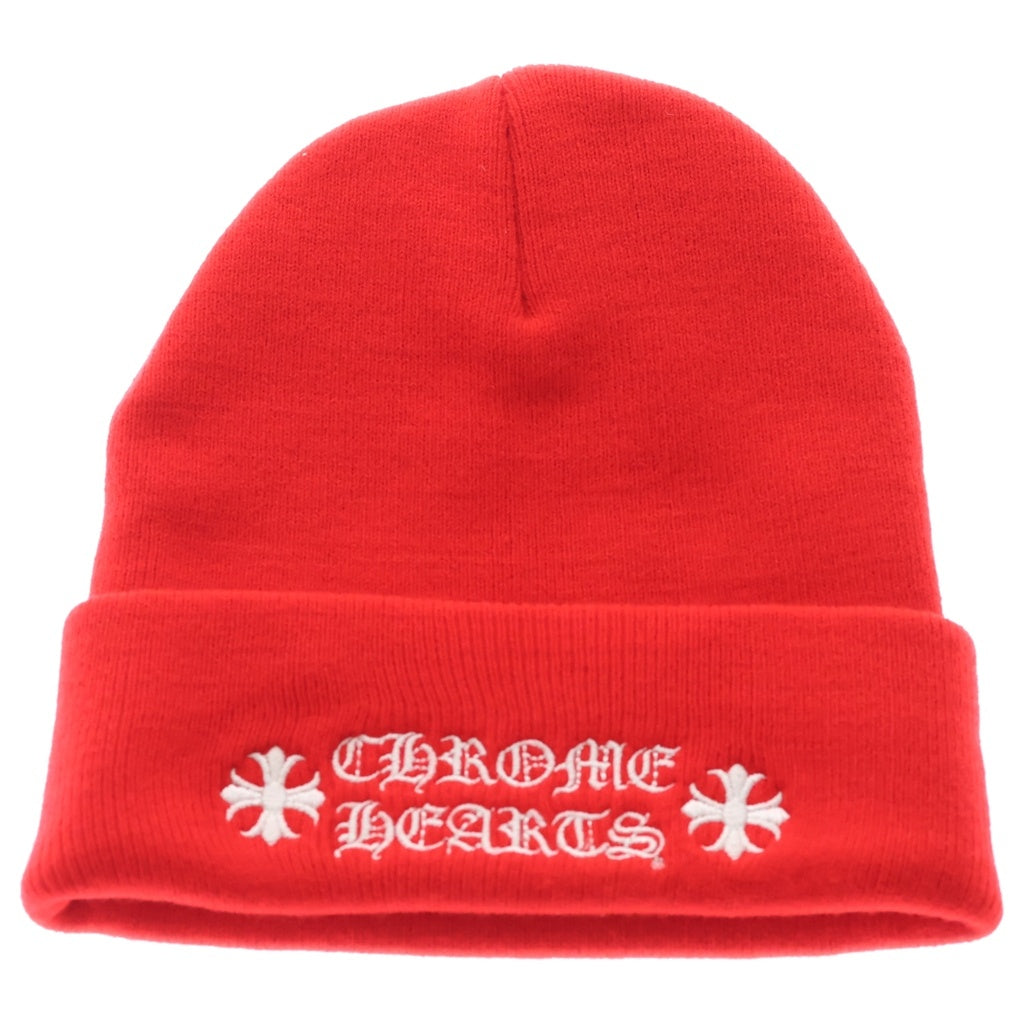CHROME HEARTS(クロムハーツ) WATCH CAP ワッチキャップ ロゴ刺繍ニット帽子