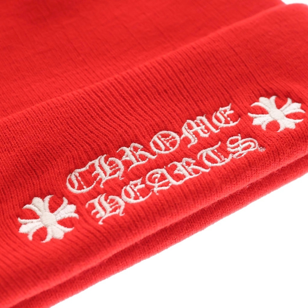 CHROME HEARTS(クロムハーツ) WATCH CAP ワッチキャップ ロゴ刺繍ニット帽子