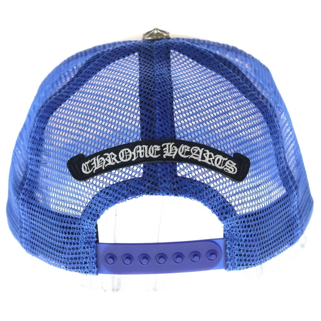 CHROME HEARTS(クロムハーツ) TRUCKER CAP トラッカーキャップ カモフラ3セメタリーメッシュキャップ 帽子 ブルー/ホワイト