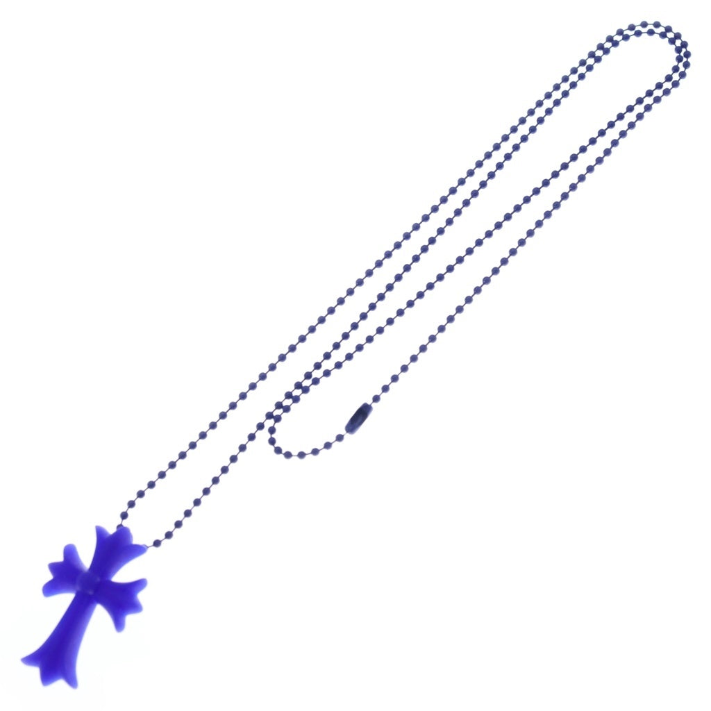 CHROME HEARTS(クロムハーツ) RUBBER CH CRS SML スモールCHクロス ラバーネックレス シリコン BCA306