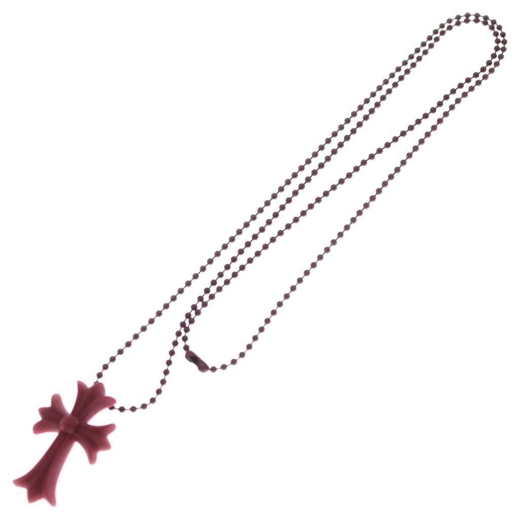 CHROME HEARTS(クロムハーツ) RUBBER CH CRS SML スモールCHクロス ラバーネックレス シリコン BCA306