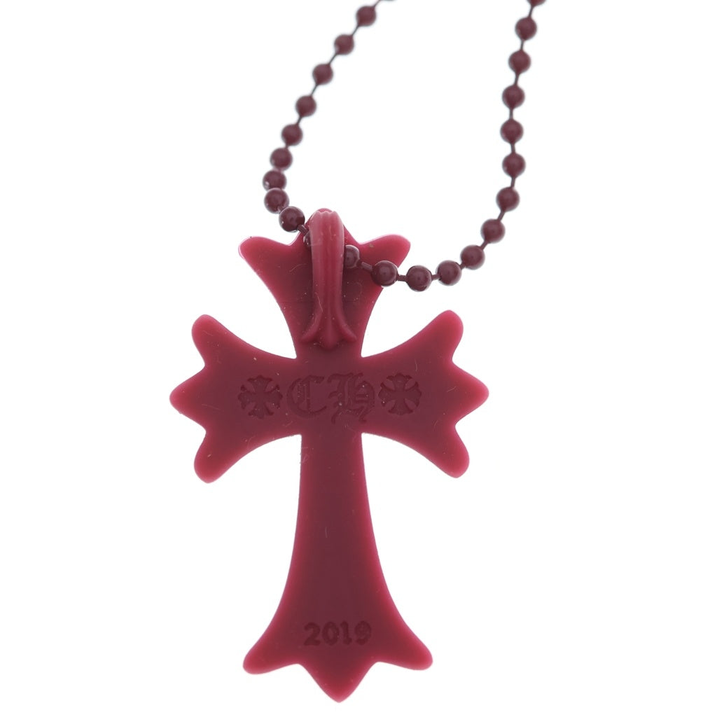 CHROME HEARTS(クロムハーツ) RUBBER CH CRS SML スモールCHクロス ラバーネックレス シリコン BCA306