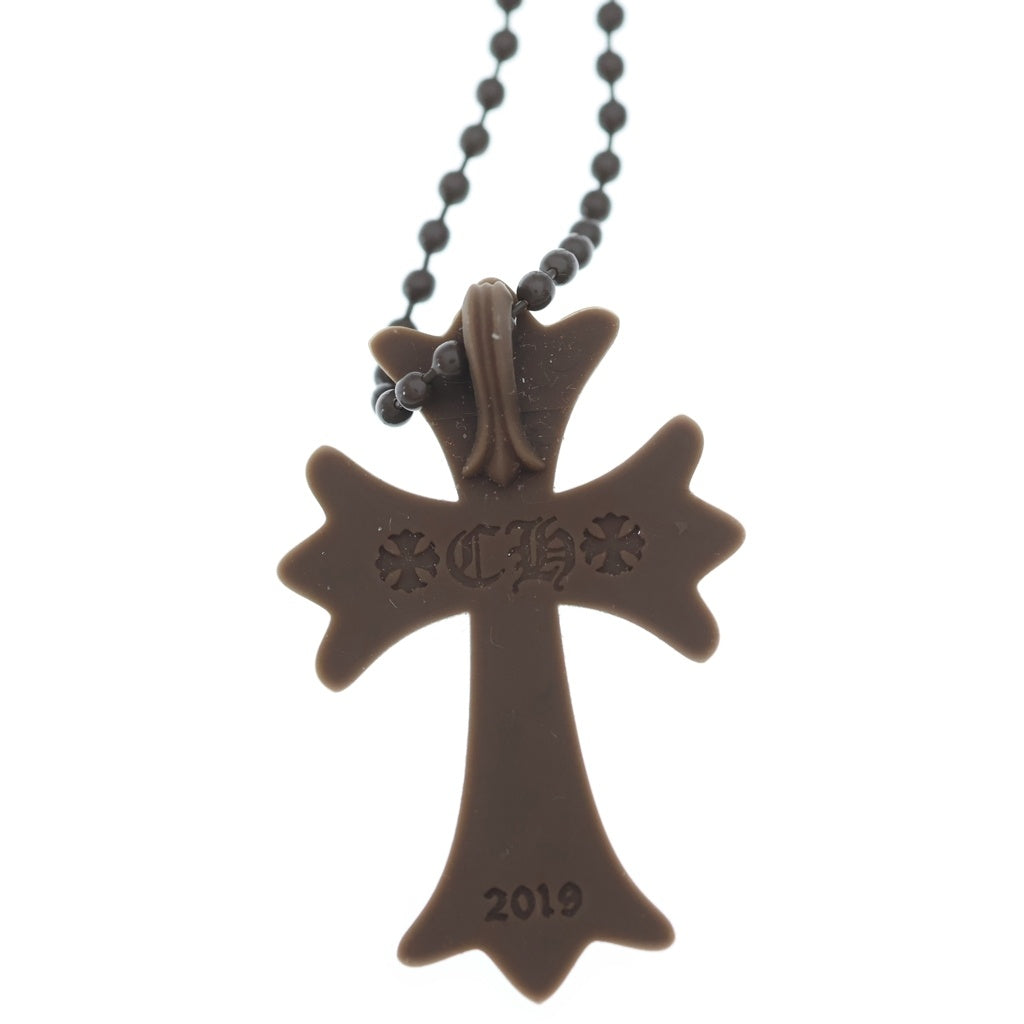 CHROME HEARTS(クロムハーツ) RUBBER CH CRS SML スモールCHクロス ラバーネックレス シリコン BCA306