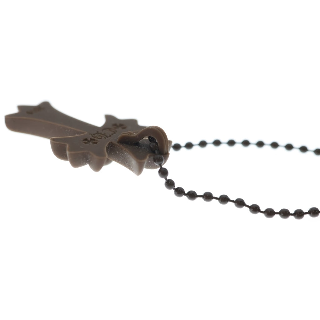 CHROME HEARTS(クロムハーツ) RUBBER CH CRS SML スモールCHクロス ラバーネックレス シリコン BCA306