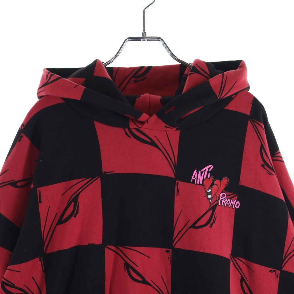 ANTI PROMO(アンチプロモ) 99EYES HOODIE MATTY BOY マッティボーイ ロゴプリントフーディー パーカー