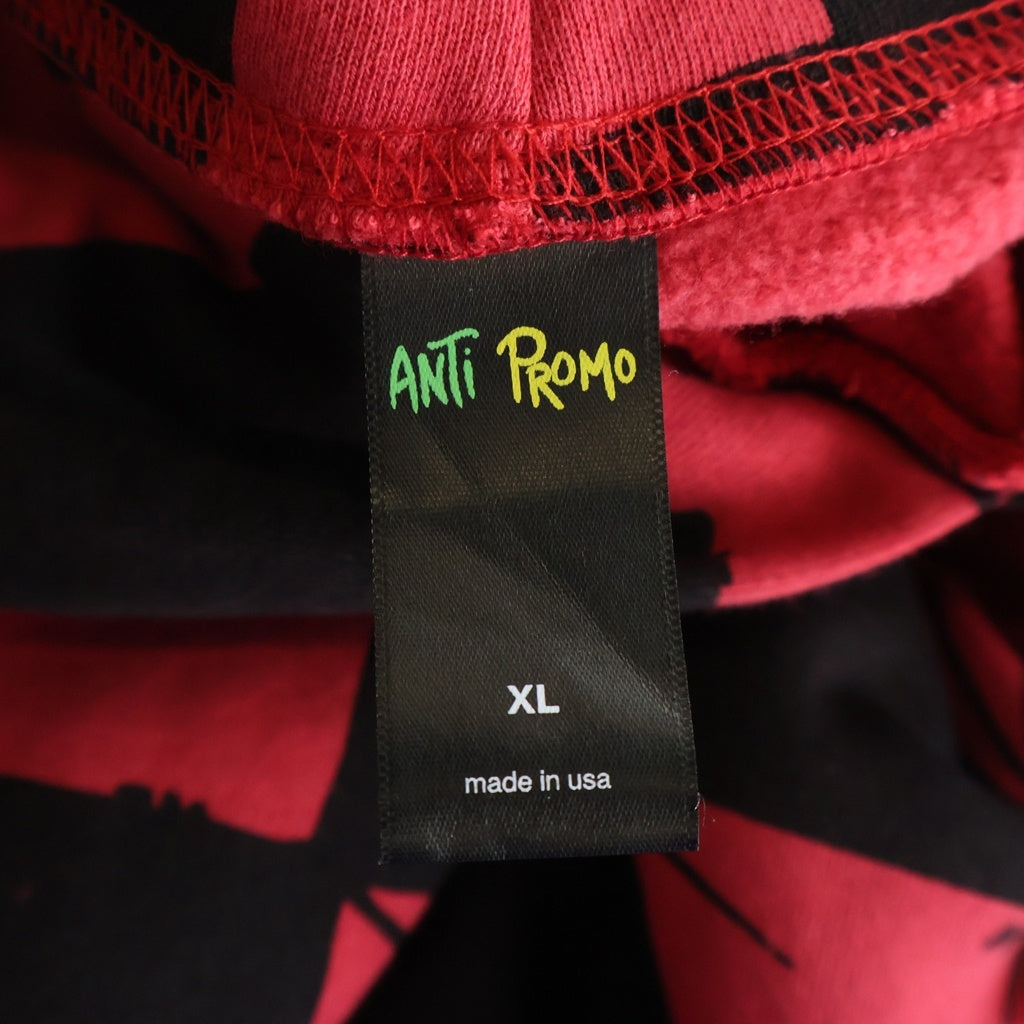 ANTI PROMO(アンチプロモ) 99EYES HOODIE MATTY BOY マッティボーイ ロゴプリントフーディー パーカー