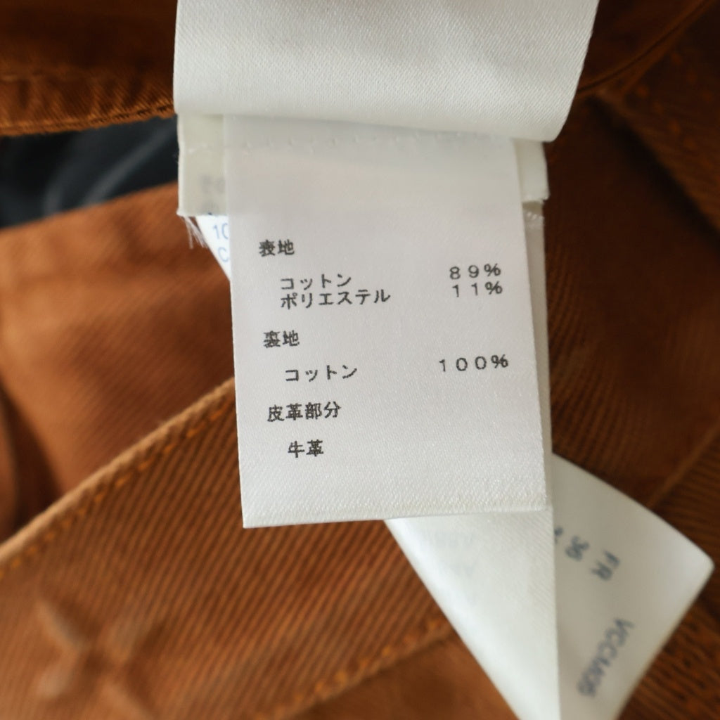 LOUIS VUITTON(ルイヴィトン) 21AW モノグラム ワークウェア ダブルニー カーペンター パンツ ブラウン RM212 G98 HLD60W