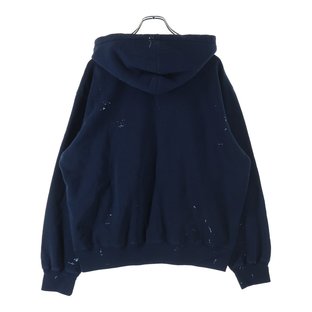 SUPREME(シュプリーム) 26SS ×MM6 Box Logo Zip Up Hooded Sweatshirt ボックスロゴジップアップフーデッドスウェットシャツ ネイビー