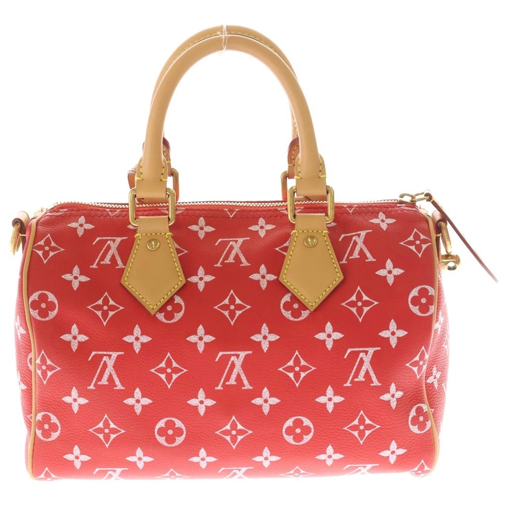 LOUIS VUITTON(ルイヴィトン) スピーディ P9 バンドリエール 25 2WAY ハンドバッグ ショルダーバッグ M24425 レッド レディース