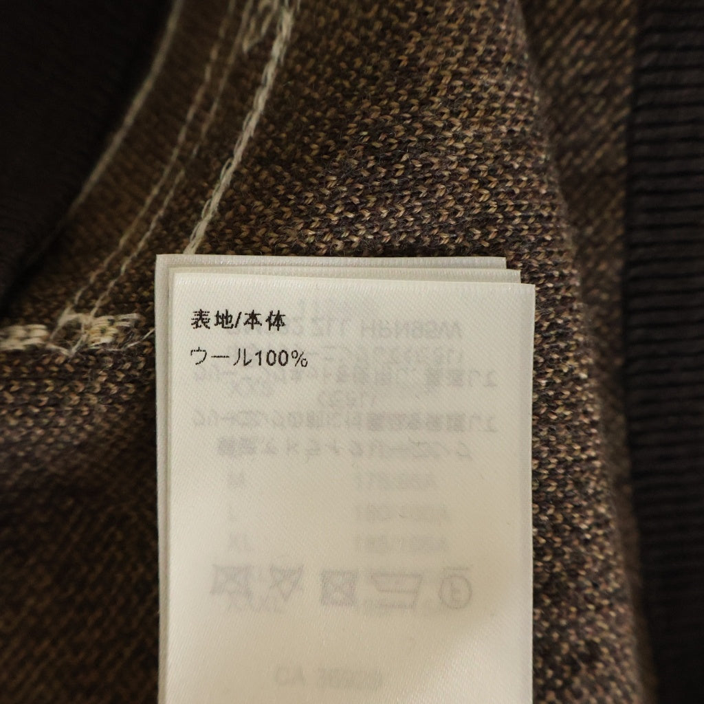 LOUIS VUITTON(ルイヴィトン) 23AW モノグラム 総柄 クルーネックニットセーター RM232 ZLL HPN95W ブラウン