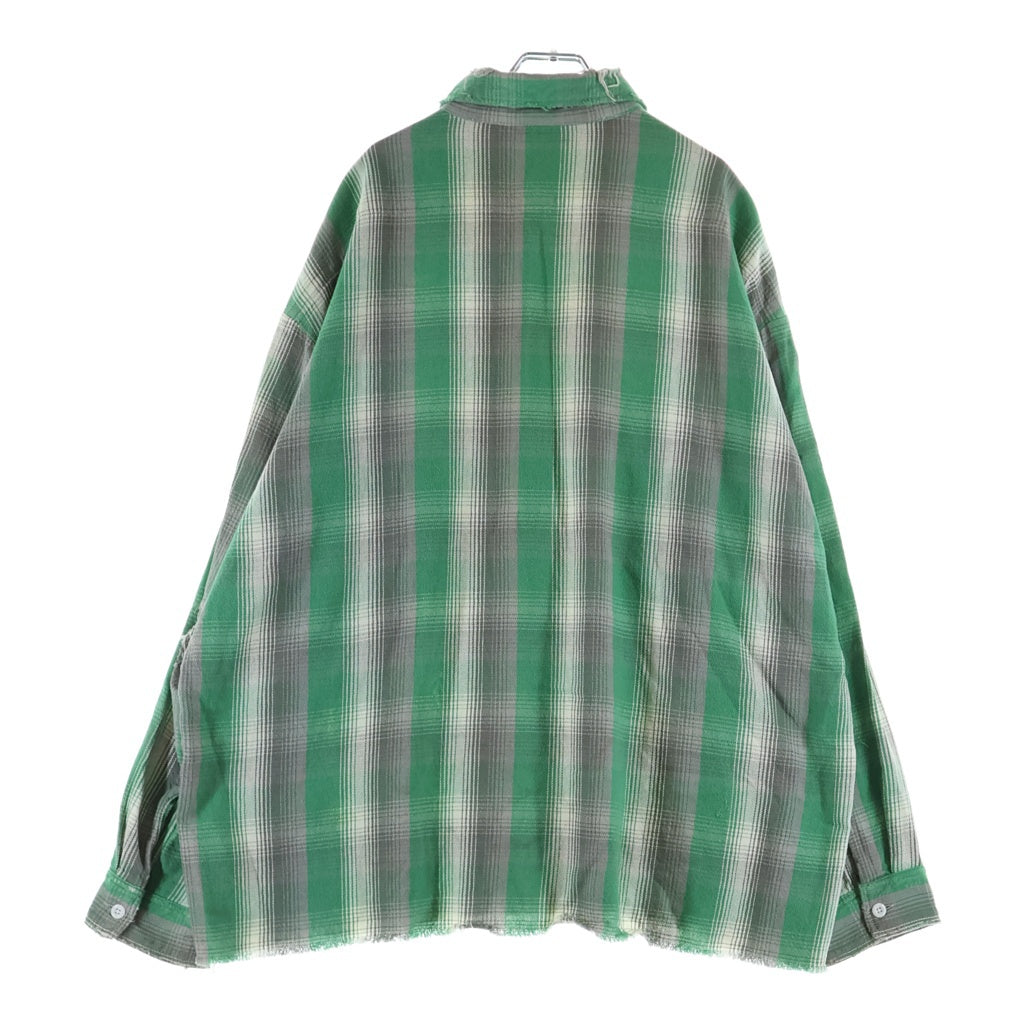 SAINT MICHAEL(セントマイケル) SHERMER ACADEMY CHECK FRANNEL SHIRT