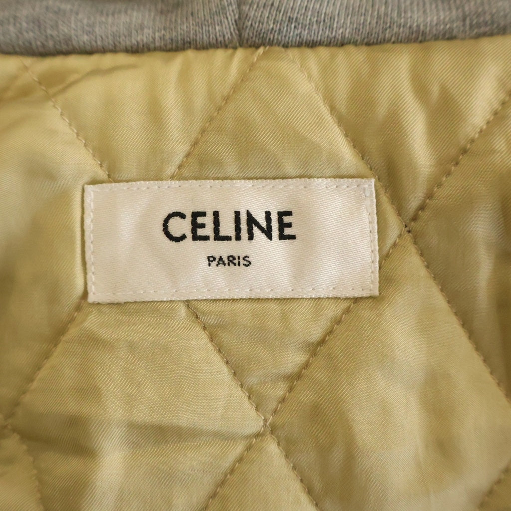 CELINE(セリーヌ) トリオンフ カーコートジャケット RV0O6694V.GAM3 ネイビー