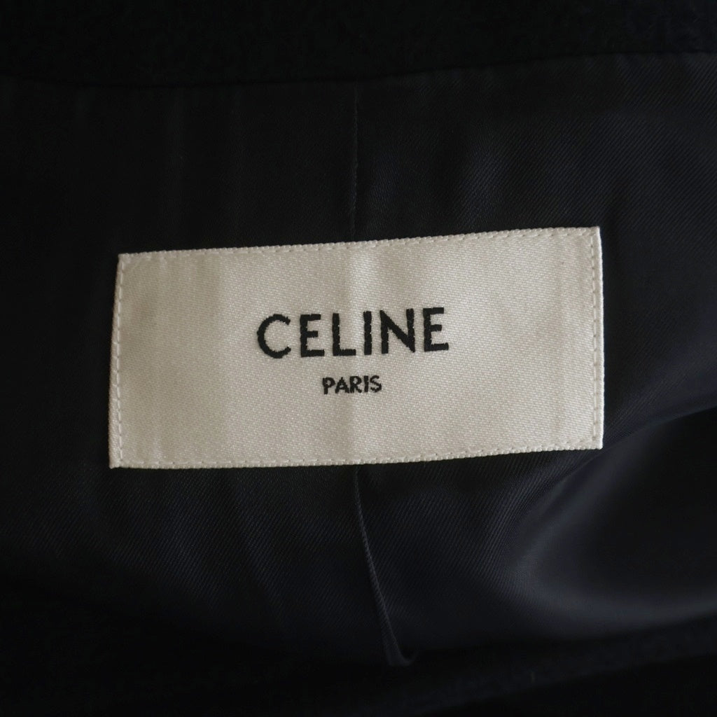 CELINE(セリーヌ) 22AW ロゴワッペンフードジャケット ブルゾン 2V04L553R ブラック