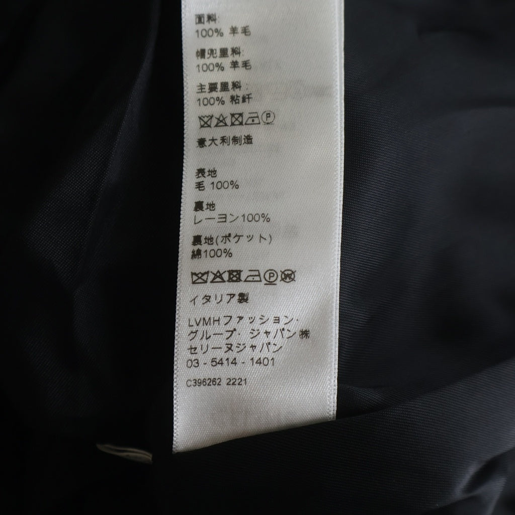 CELINE(セリーヌ) 22AW ロゴワッペンフードジャケット ブルゾン 2V04L553R ブラック