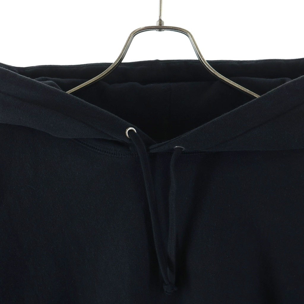 SUPREME(シュプリーム) 24AW Collegiate Sleeve Hooded Sweatshirt カレッジエイトスリーブフーデッドスウェットシャツ プルオーバーパーカー ブラック