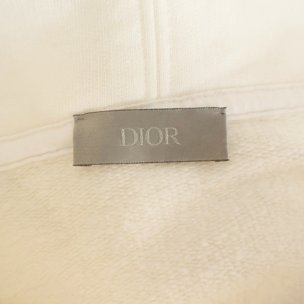 DIOR(ディオール) ロゴ刺繍 プルオーバーパーカー 243J691A0531 ホワイト