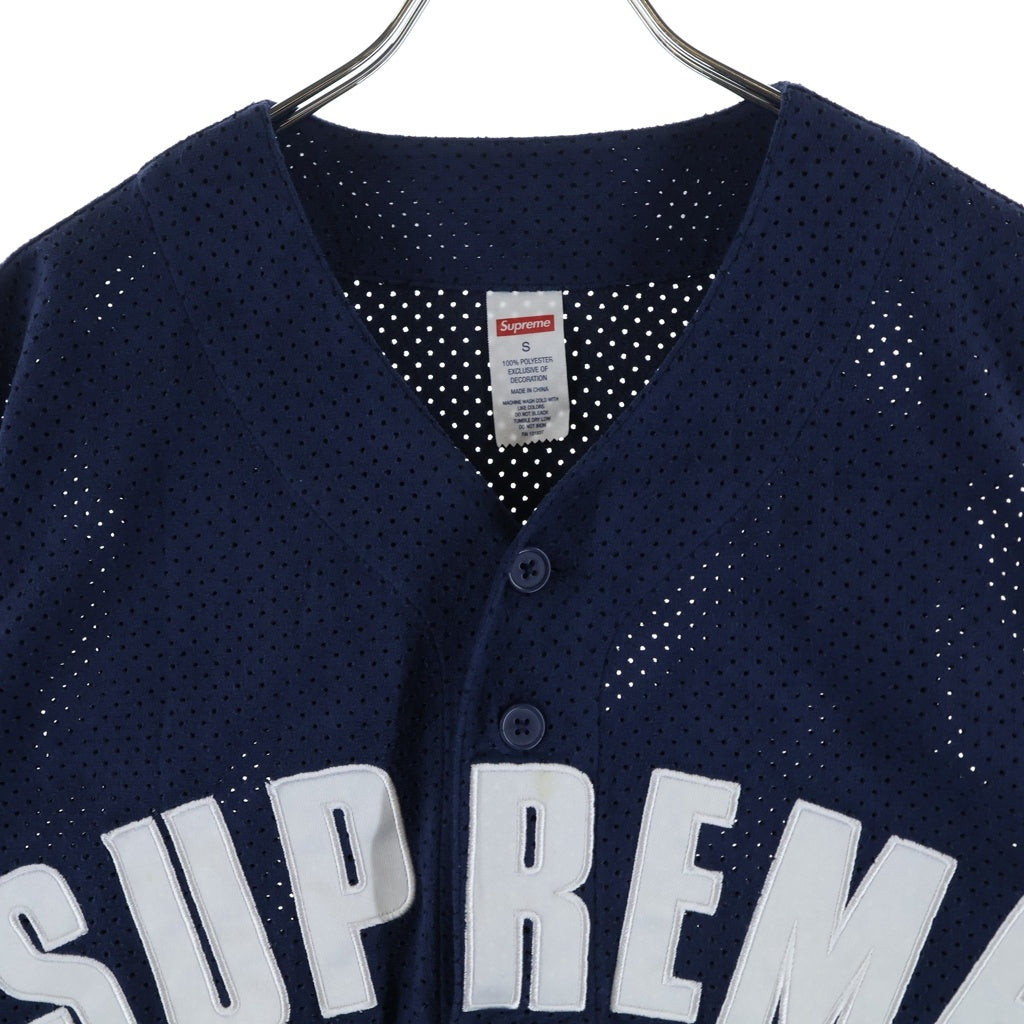 SUPREME(シュプリーム) 24SS Ultrasuede Mesh Baseball Jersey