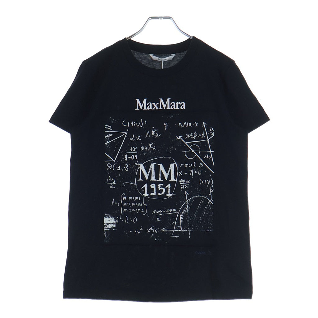Max Mara(マックスマーラ) プリントTシャツ 半袖カットソー 2511941062600 ブラック