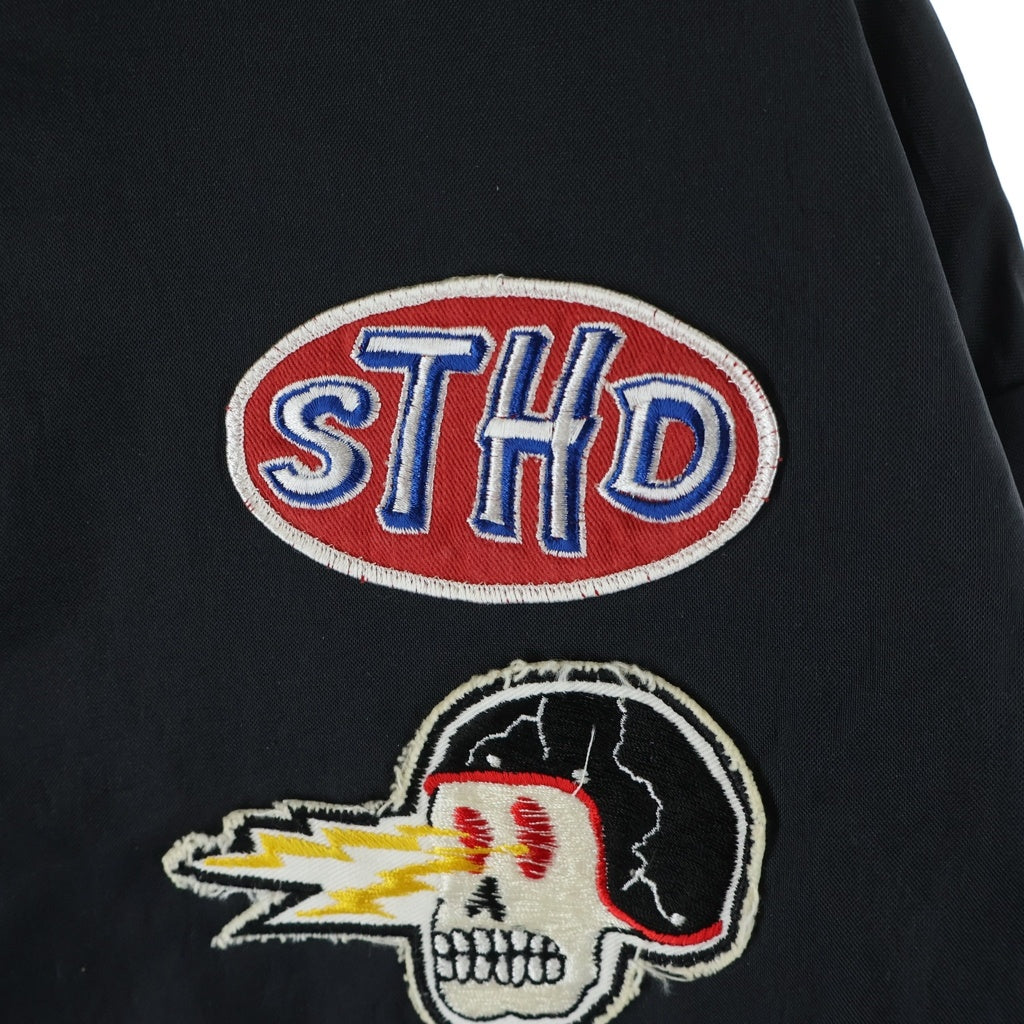 SAINT MICHAEL(セントマイケル) 25SS ×NEIGHBORHOOD ネイバーフッド STHD . JACKET SNTHD ジャケット SM-HR8-0000-073 ブラック