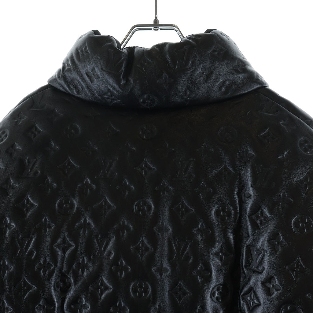 LOUIS VUITTON(ルイヴィトン) 23AW Monogram Pufer Down Jacket RM232 RSC HPB80E モノグラム パファーダウンジャケット ブラック