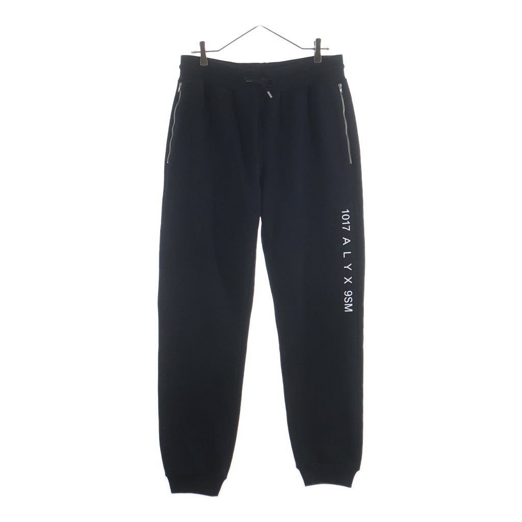 1017 ALYX 9SM(アリクス) Visual Sweat Pant AVUPA0044FA01 ヴィジュアルスウェットパンツ ブラック