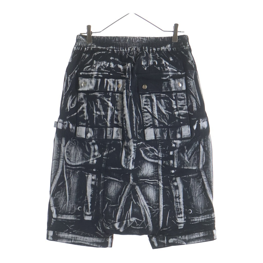 DRKSHDW(ダークシャドウ) 21AW PAINTED BAUHAUS PODS SHORTS DU02A3384-SWF ペインテッド バウハウス ポッヅショーツ ハーフパンツ ブラック/ホワイト
