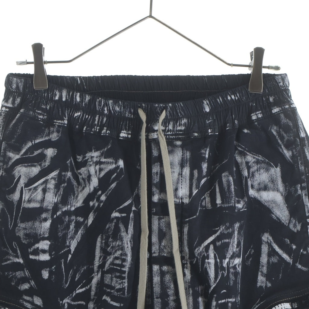 DRKSHDW(ダークシャドウ) 21AW PAINTED BAUHAUS PODS SHORTS DU02A3384-SWF ペインテッド バウハウス ポッヅショーツ ハーフパンツ ブラック/ホワイト