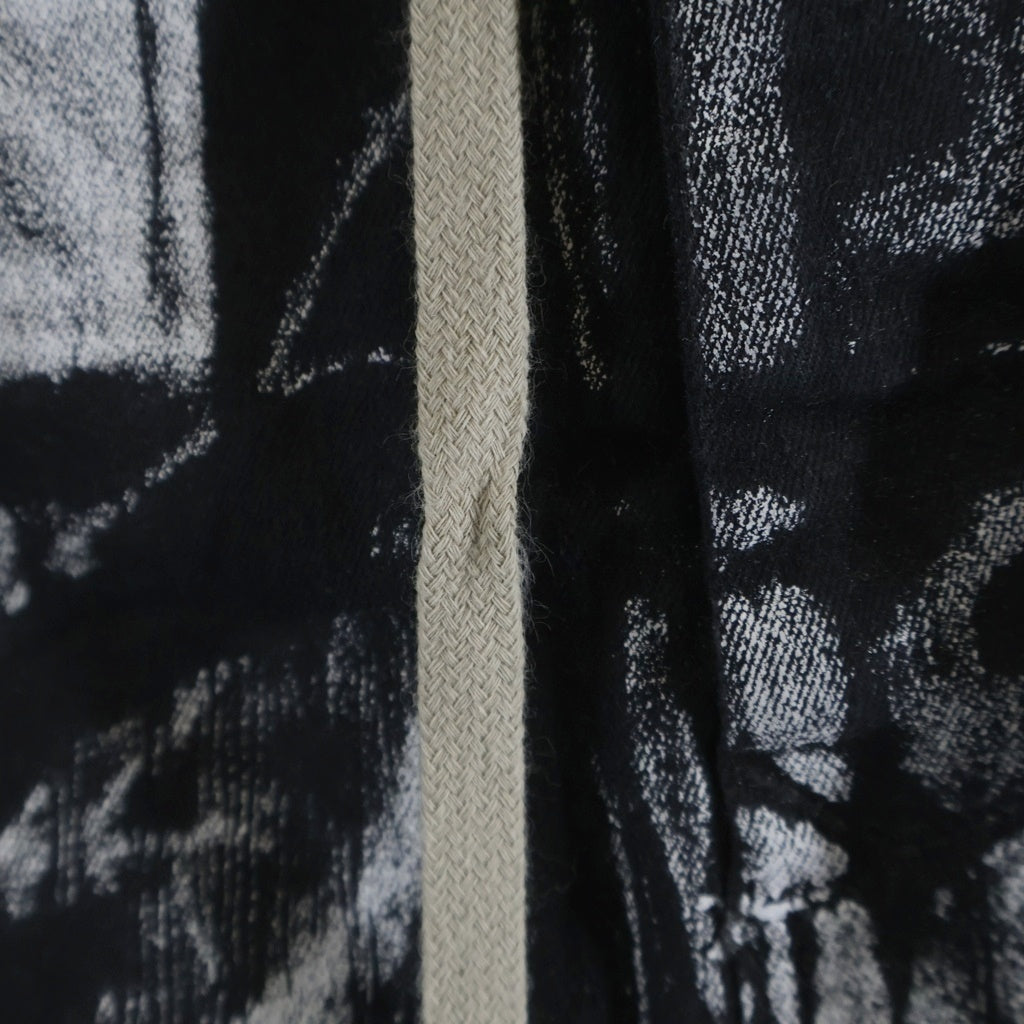 DRKSHDW(ダークシャドウ) 21AW PAINTED BAUHAUS PODS SHORTS DU02A3384-SWF ペインテッド バウハウス ポッヅショーツ ハーフパンツ ブラック/ホワイト