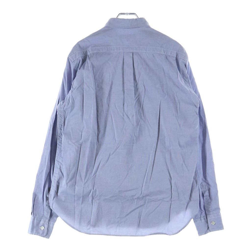 COMME des GARCONS HOMME(コムデギャルソンオム) ドッキング長袖シャツ HG-B066 ブルー/.グリーン