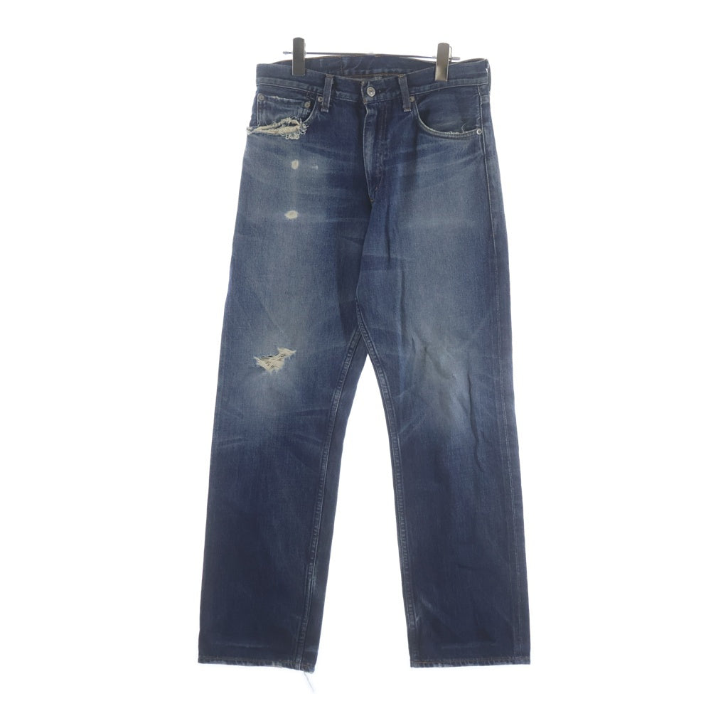 Levi's(リーバイス) ×fragment design Fenom 505 DISCO フラグメント ディスコ ビジュー ラインストーン デニムパンツ インディゴ