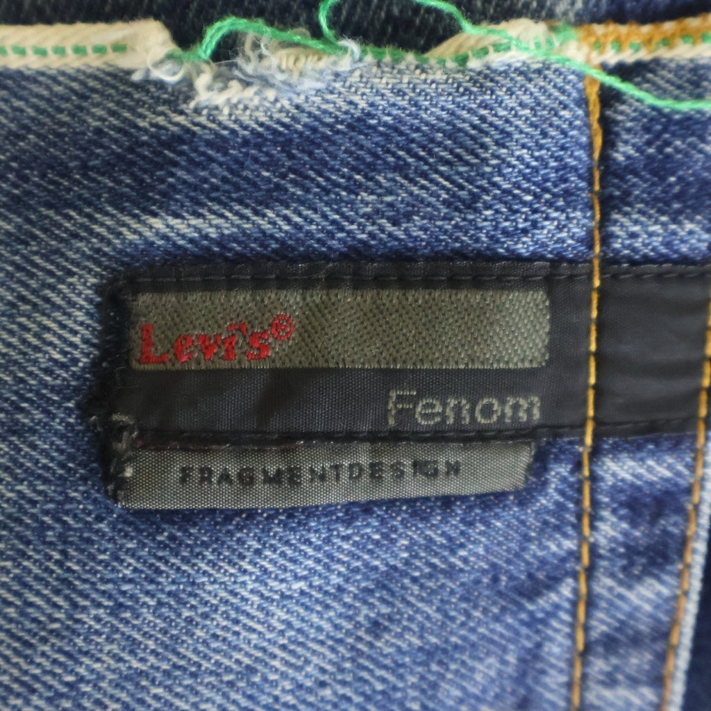 Levi's(リーバイス) ×fragment design Fenom 505 DISCO フラグメント ディスコ ビジュー ラインストーン デニムパンツ インディゴ