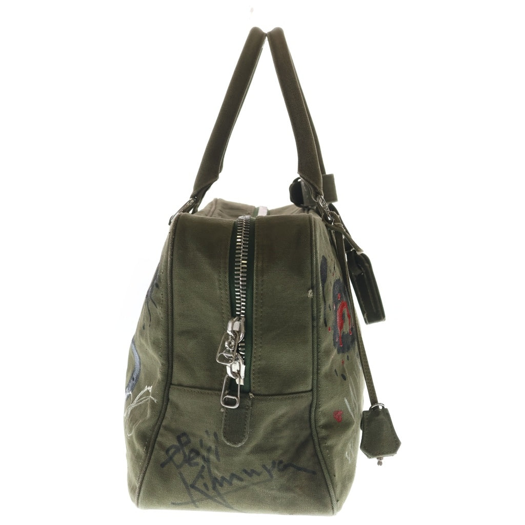 READY MADE(レディメイド) BOX BAG グラフィティ キャンバス