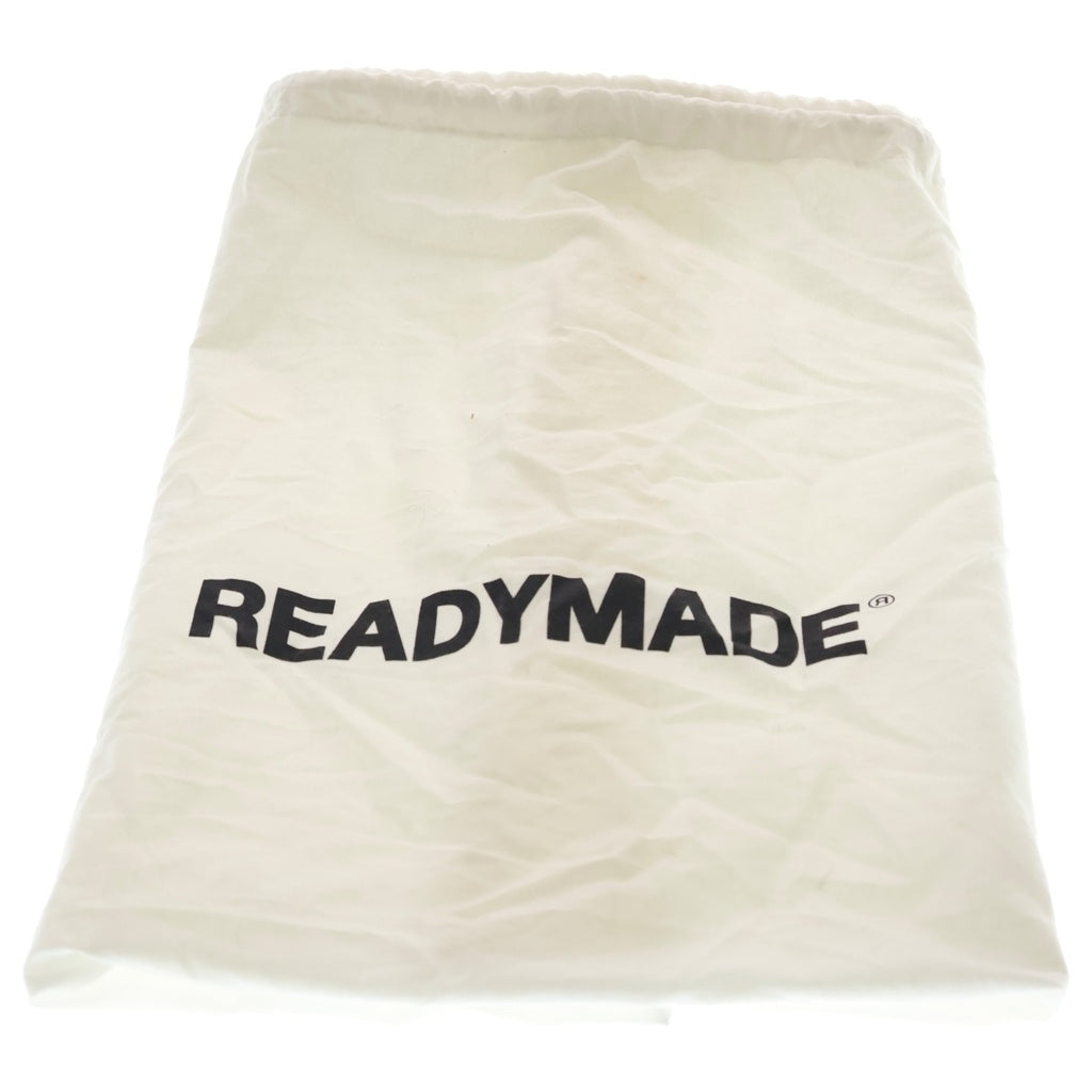 READY MADE(レディメイド) BOX BAG グラフィティ キャンバス ハンドバッグ カーキ レディース