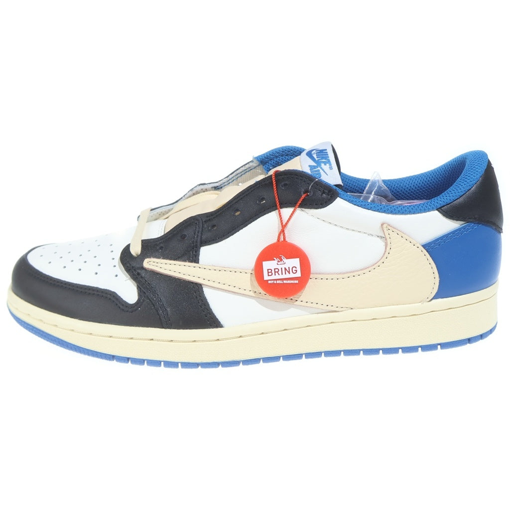 NIKE(ナイキ) ×TRAVIS SCOTT FRAGMENT DESIGN AIR JORDAN 1 LOW OG SP DM7866-140 トラヴィススコット フラグメント エアジョーダン1 ローカットスニーカー US10/28cm