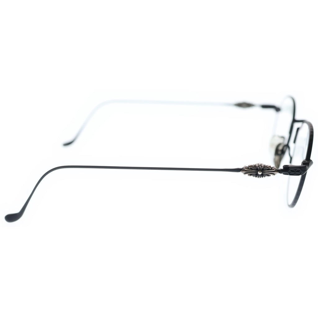 CHROME HEARTS(クロムハーツ) VAGIDICTORIAN ヴァジディクトリアン フローラルクロス メガネ 眼鏡 ブラック