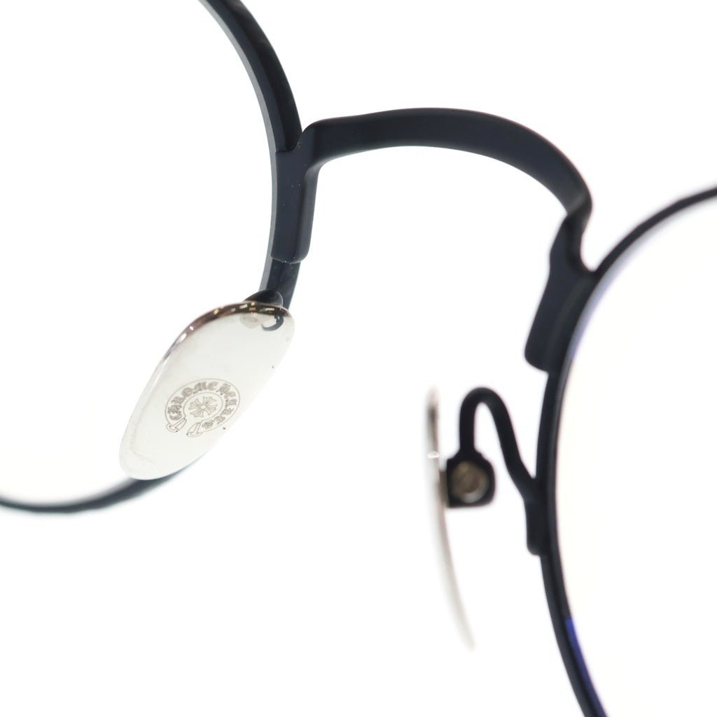 CHROME HEARTS(クロムハーツ) VAGIDICTORIAN ヴァジディクトリアン フローラルクロス メガネ 眼鏡 ブラック