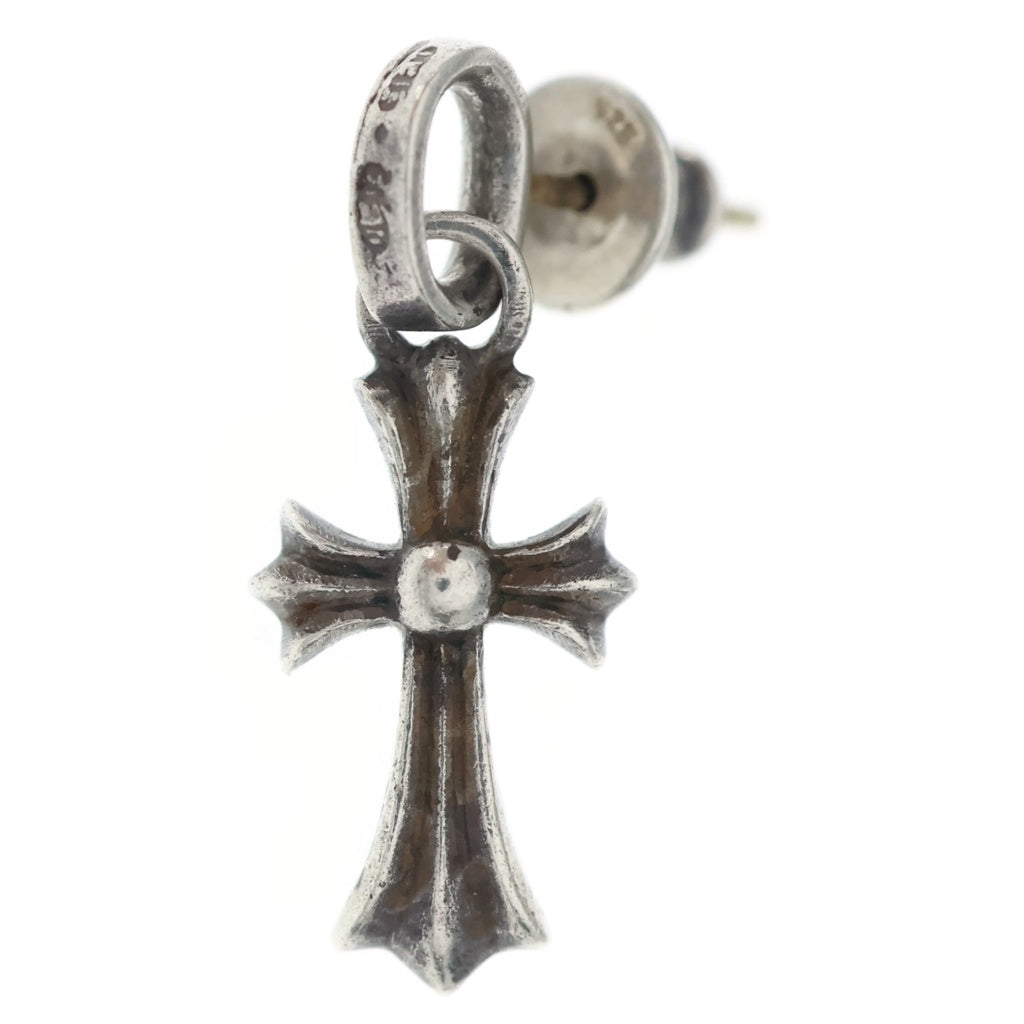 CHROME HEARTS(クロムハーツ) BBY F PPRCHN ベイビーファットクロス ドロップピアス シルバー BCA090