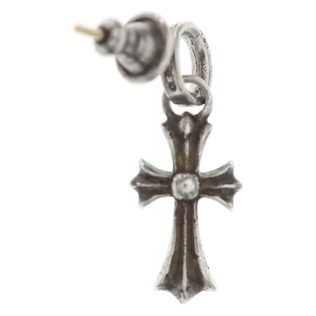CHROME HEARTS(クロムハーツ) BBY F PPRCHN ベイビーファットクロス ドロップピアス シルバー BCA090