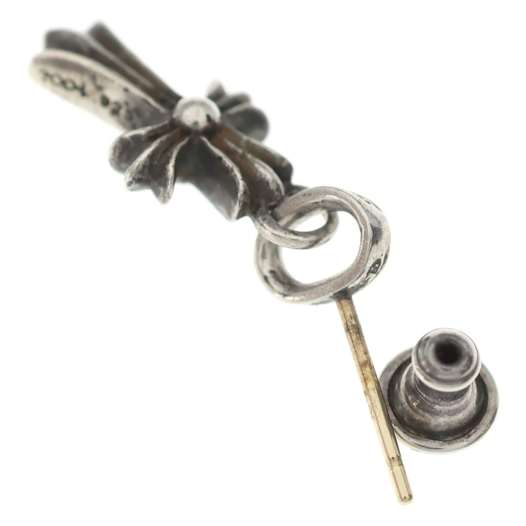 CHROME HEARTS(クロムハーツ) BBY F PPRCHN ベイビーファットクロス ドロップピアス シルバー BCA090