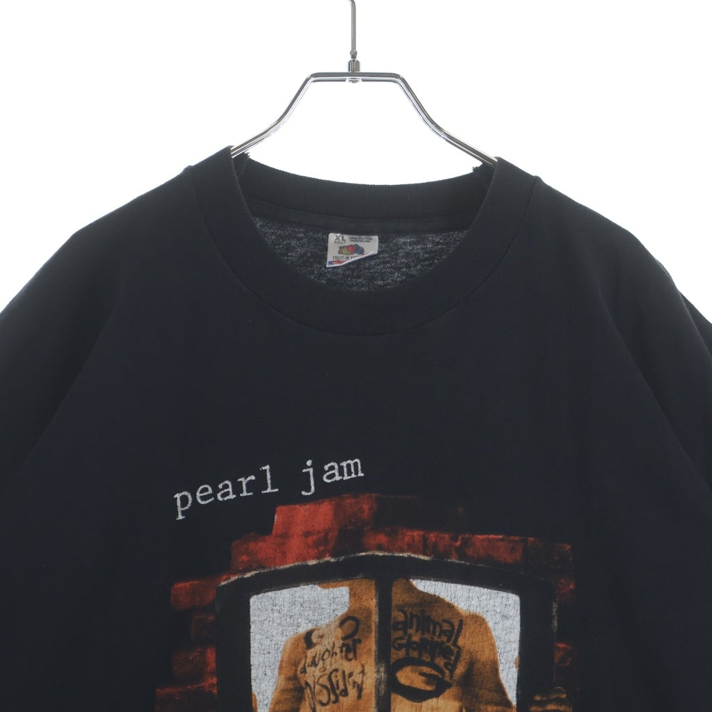 VINTAGE(ヴィンテージ) 90s PEARL JAM WINDOW PAIN プリントTシャツ 半袖カットソー ブラック