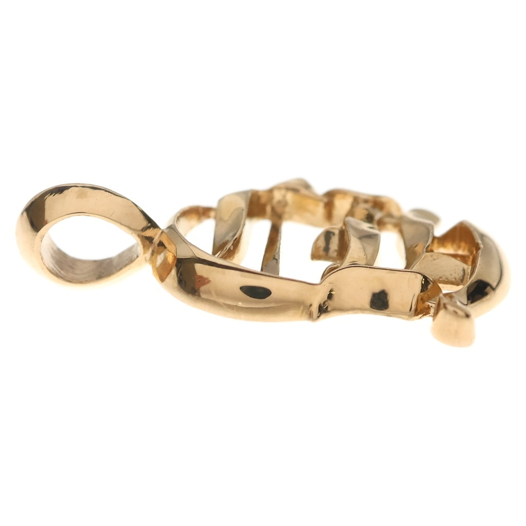 CHROME HEARTS(クロムハーツ) 22K CH LOGO CHロゴ ネックレストップ ゴールド
