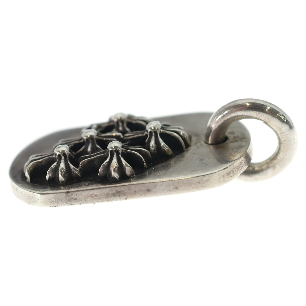 CHROME HEARTS(クロムハーツ) RAISED DOGTAG レイズドドッグタグ チャーム シルバーネックレストップ