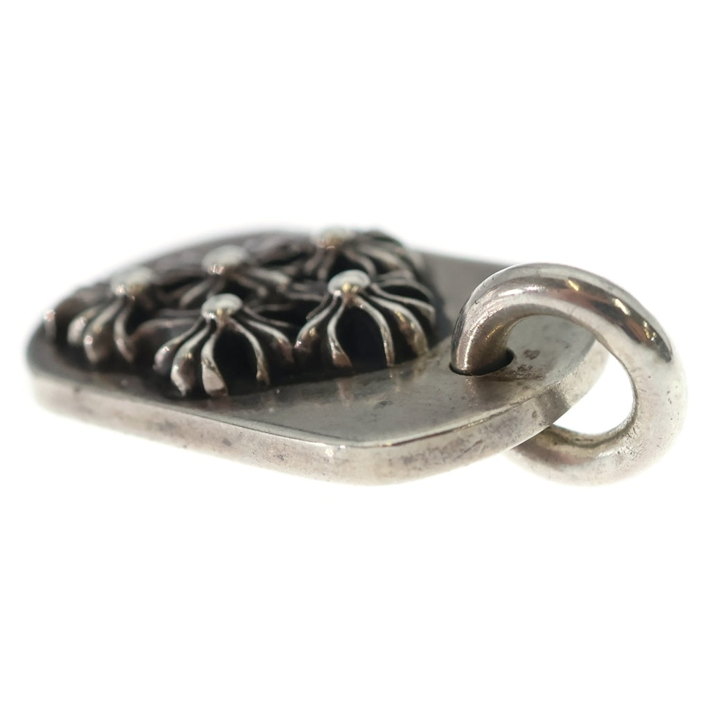 CHROME HEARTS(クロムハーツ) RAISED DOGTAG レイズドドッグタグ チャーム シルバーネックレストップ