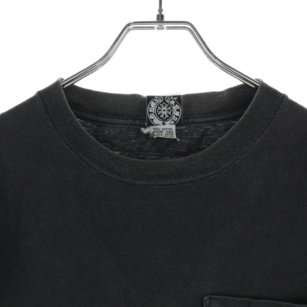 CHROME HEARTS(クロムハーツ) オールド ×max field マックスフィールド ダガープリントTシャツ 半袖カットソー ブラック