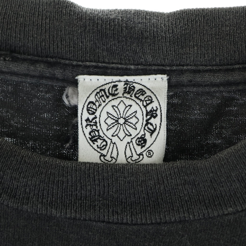 CHROME HEARTS(クロムハーツ) オールド ×max field マックスフィールド ダガープリントTシャツ 半袖カットソー ブラック