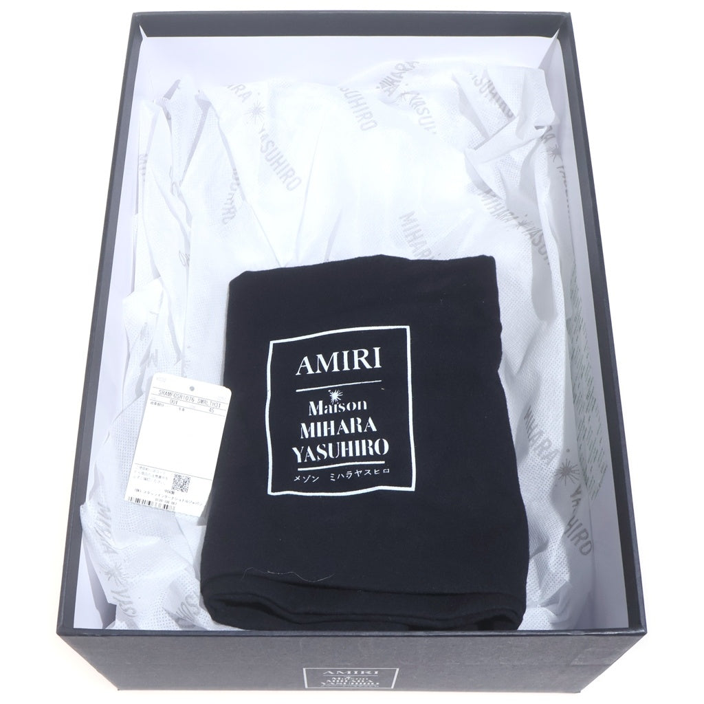MAISON MIHARAYASUHIRO(メゾンミハラヤスヒロ) ×Maison MIHARA YASUHIRO PETERSON ピーターソン OG ソール キャンバス ロートップスニーカーブラック/ホワイト C13FW701