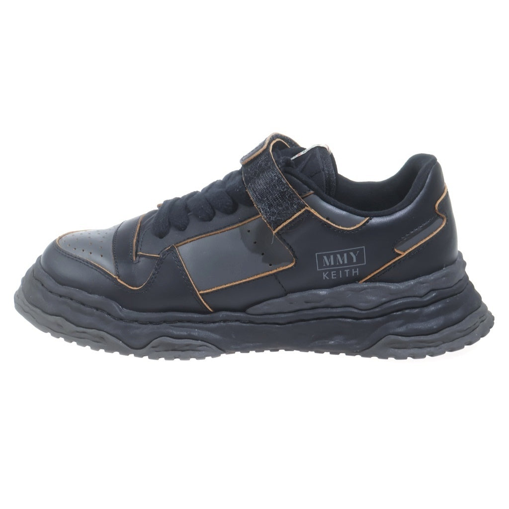 MAISON MIHARAYASUHIRO(メゾンミハラヤスヒロ) KEITH LEATHER LOW キース レザー ロー ローカットスニーカー ブラック A13FW702