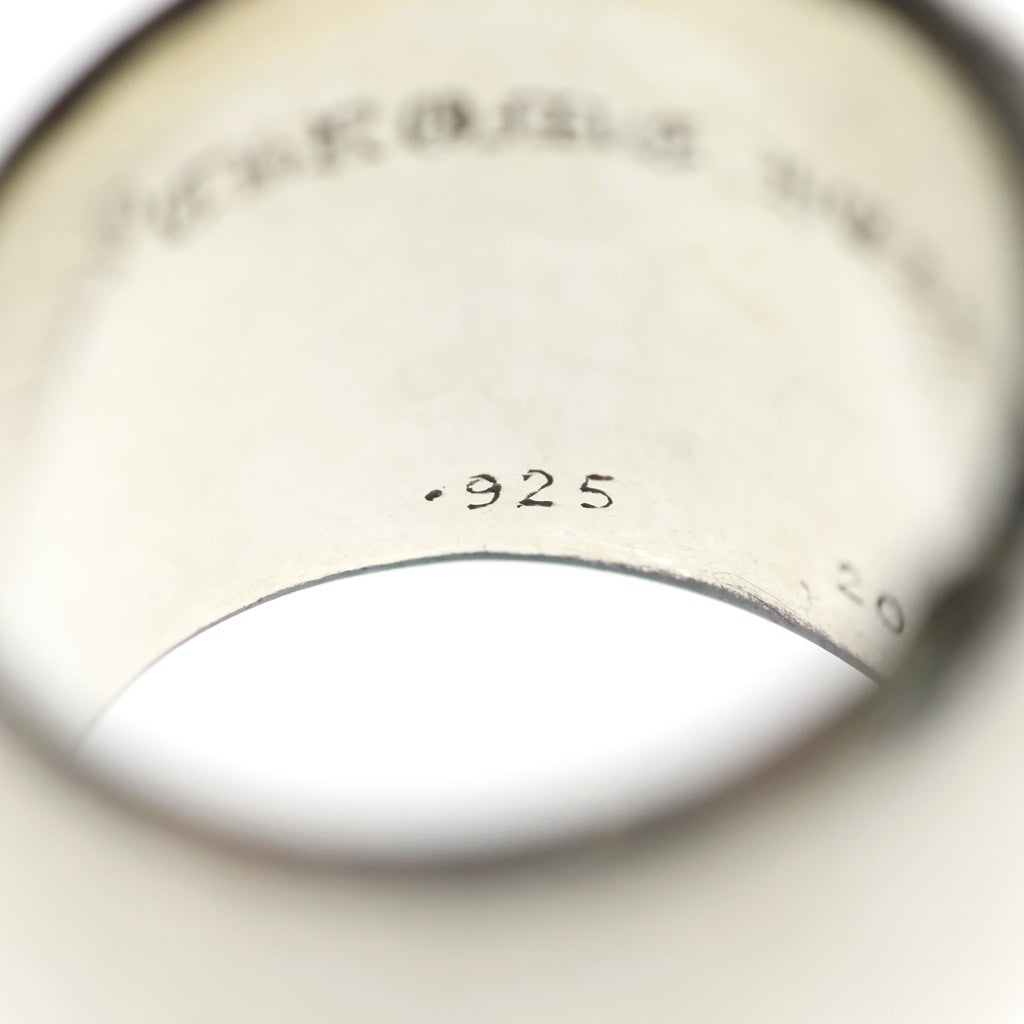CHROME HEARTS(クロムハーツ) CLSSC OVAL STAR クラシックオーバルスター リング シルバー BCA341