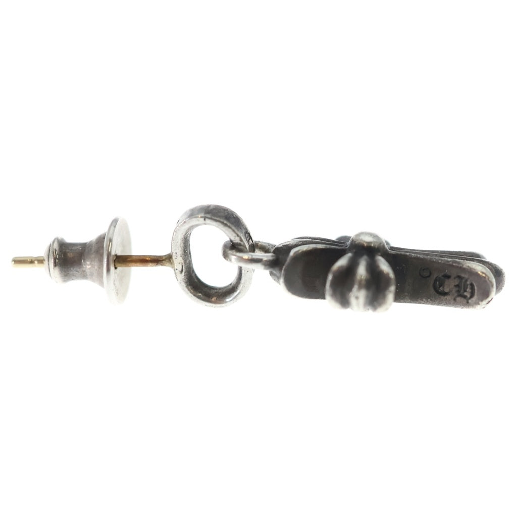 CHROME HEARTS(クロムハーツ) BBY F PPRCHN ベイビーファットクロス ドロップピアス シルバー